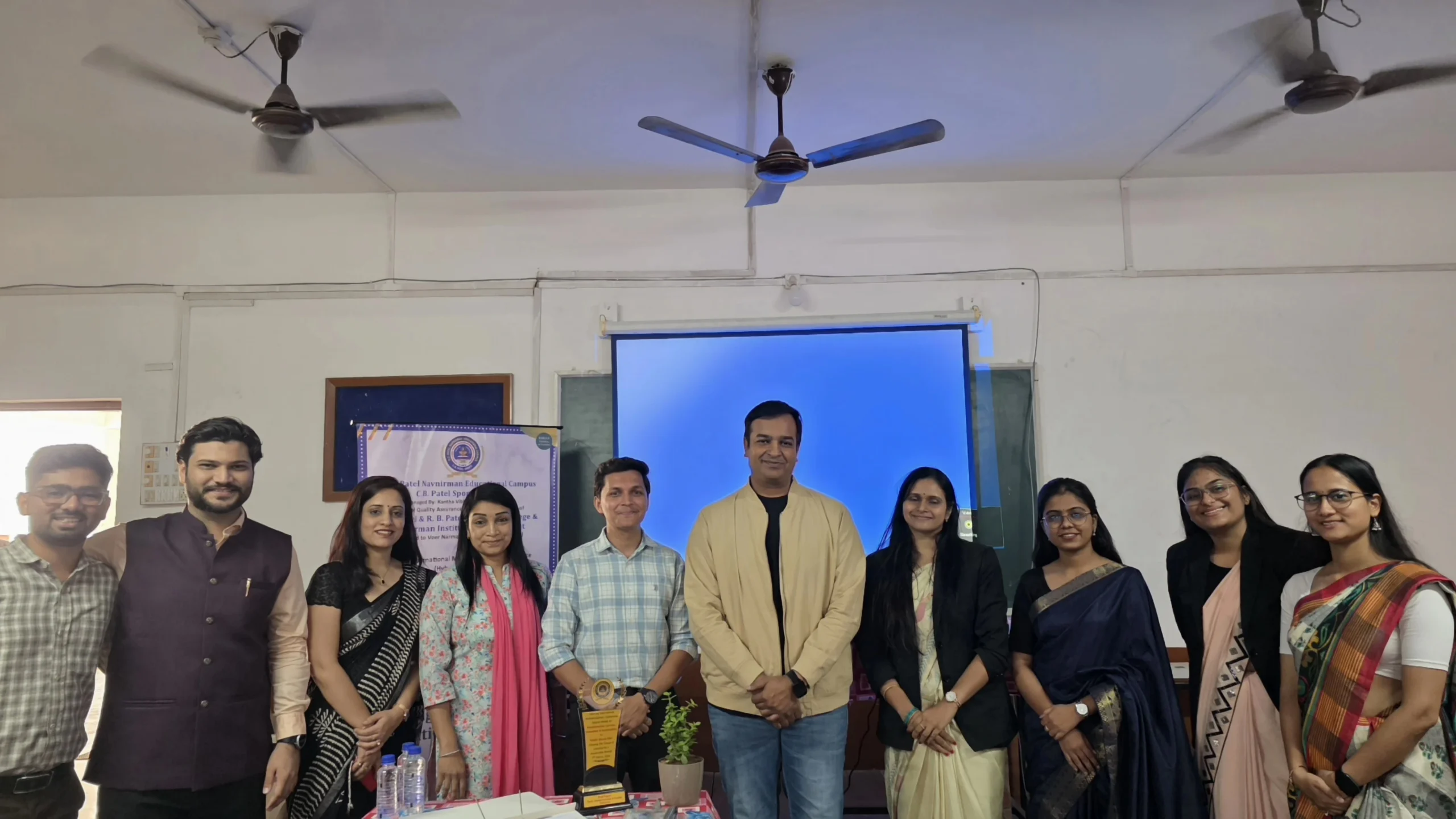 Bhautik Sheth with DRB Faculties Bhautik Sheth with DRB Faculties